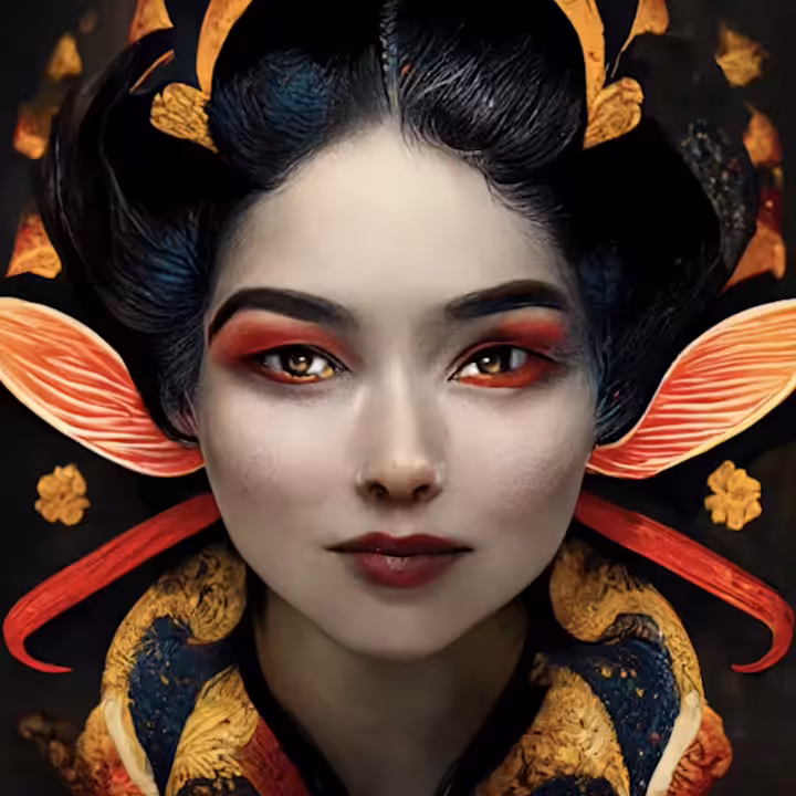 Koi Goldenrod Geisha