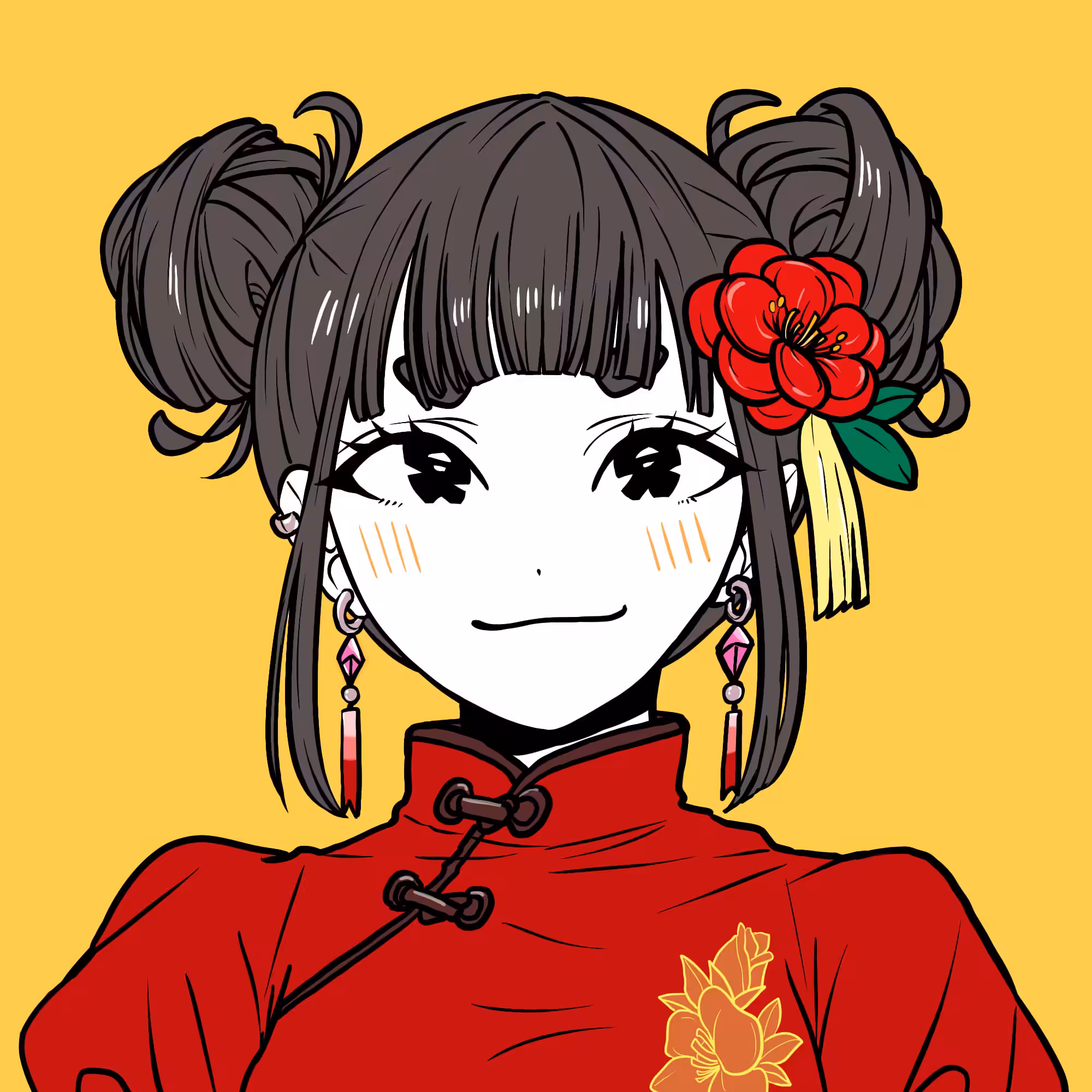 Girl in Chinese Costume