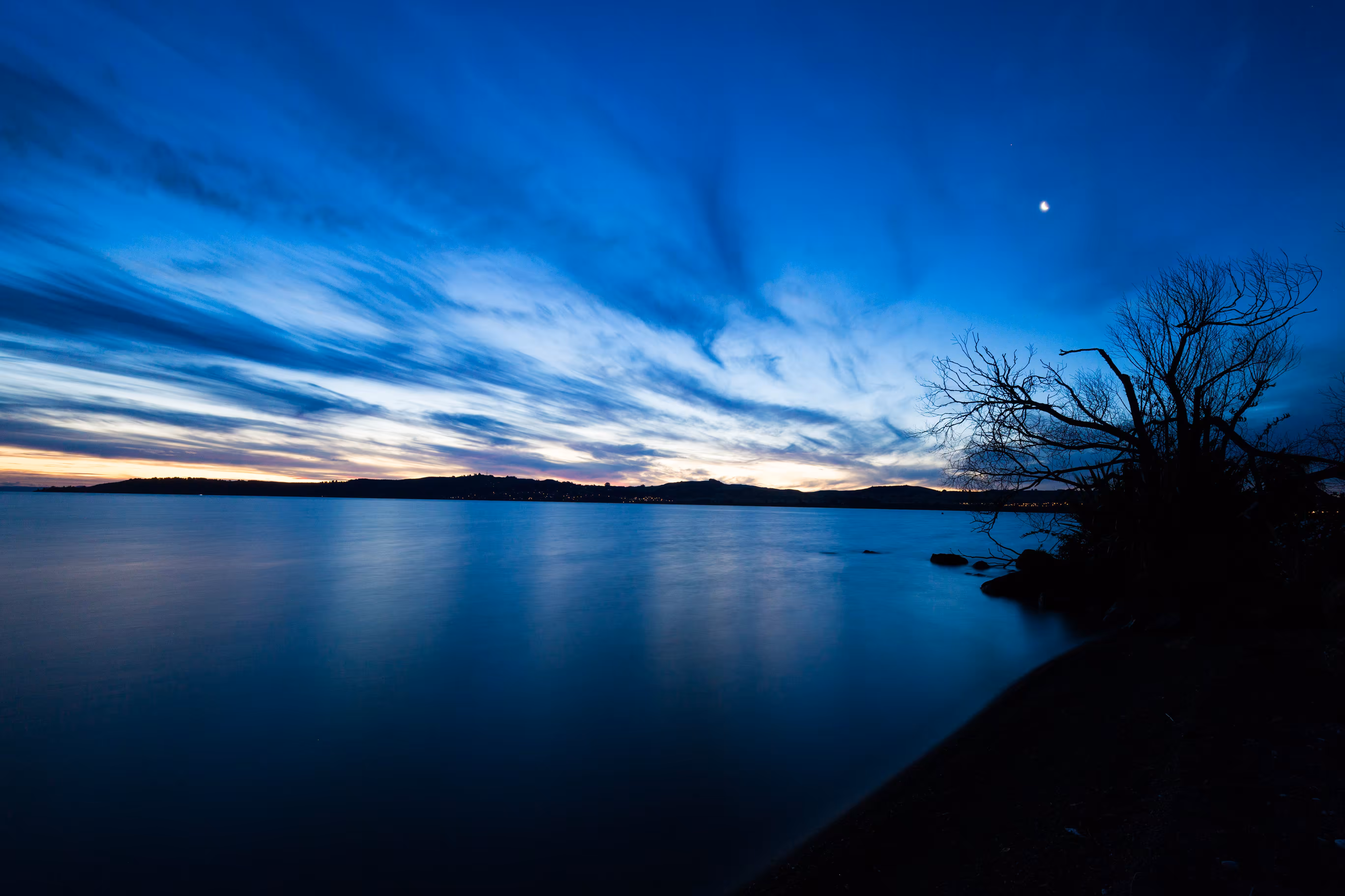 Lake Taupō, New Zealand -  Sunset