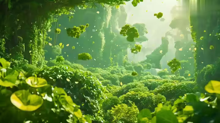 Lush nature