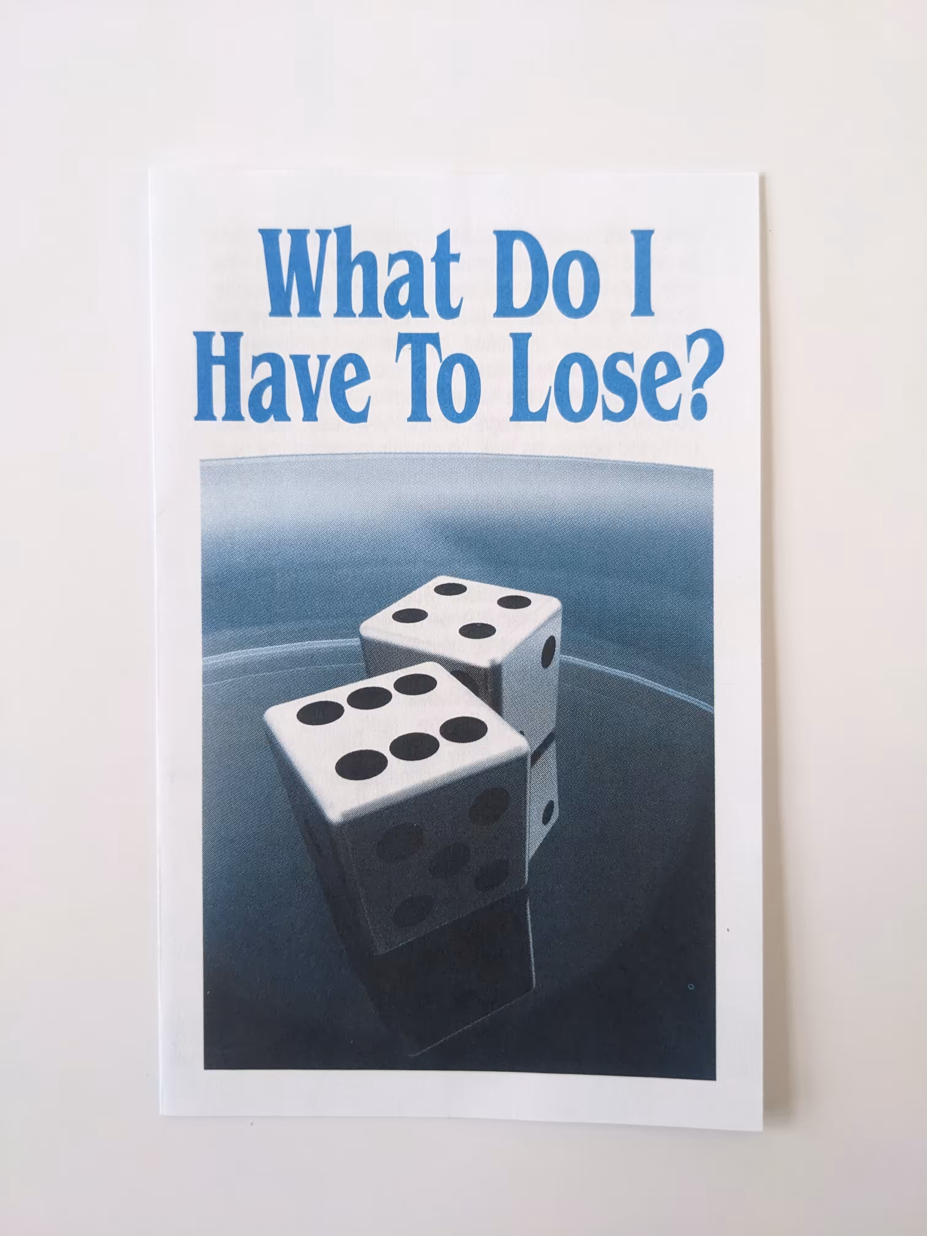 What Do I Have To Lose?