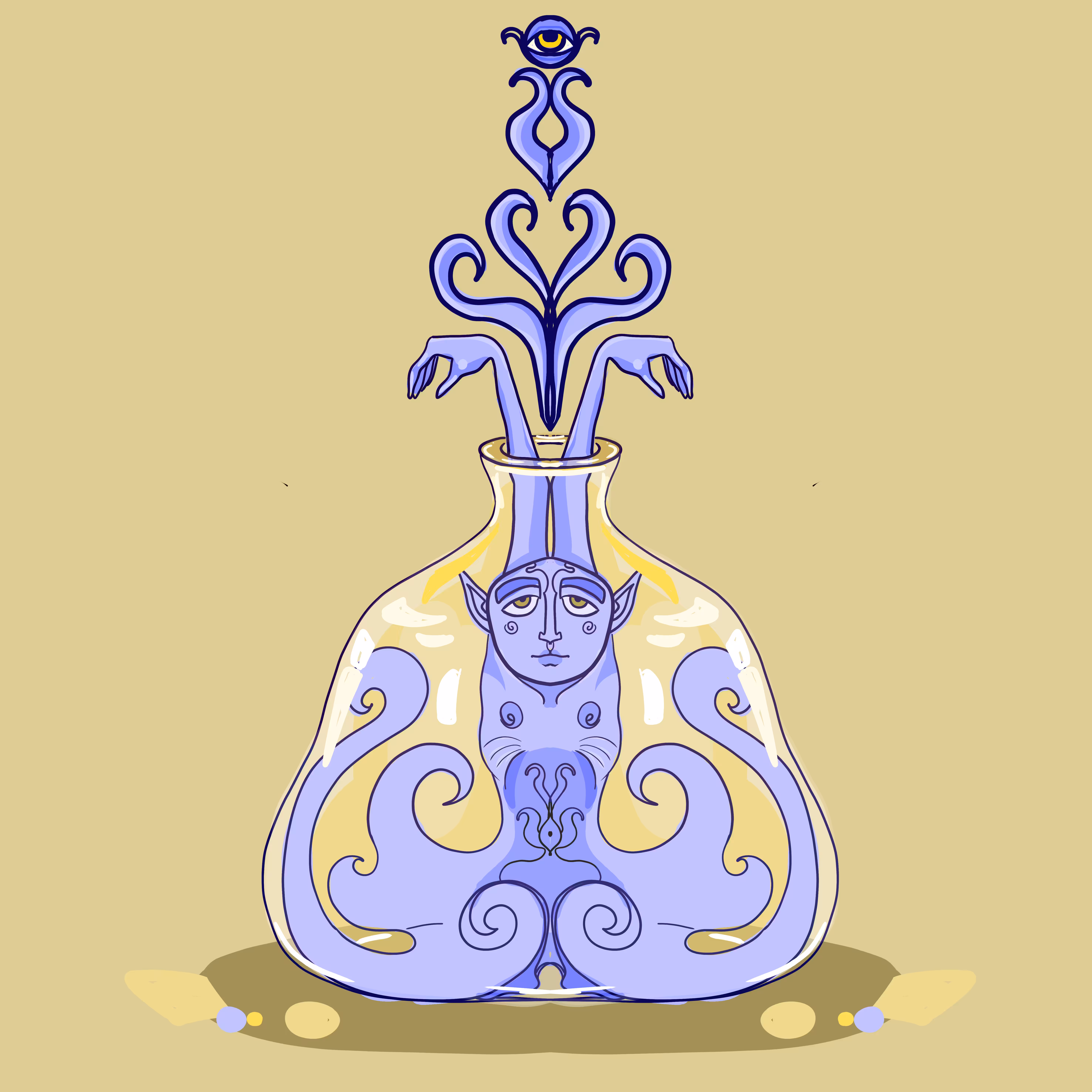 a random bottle of demon