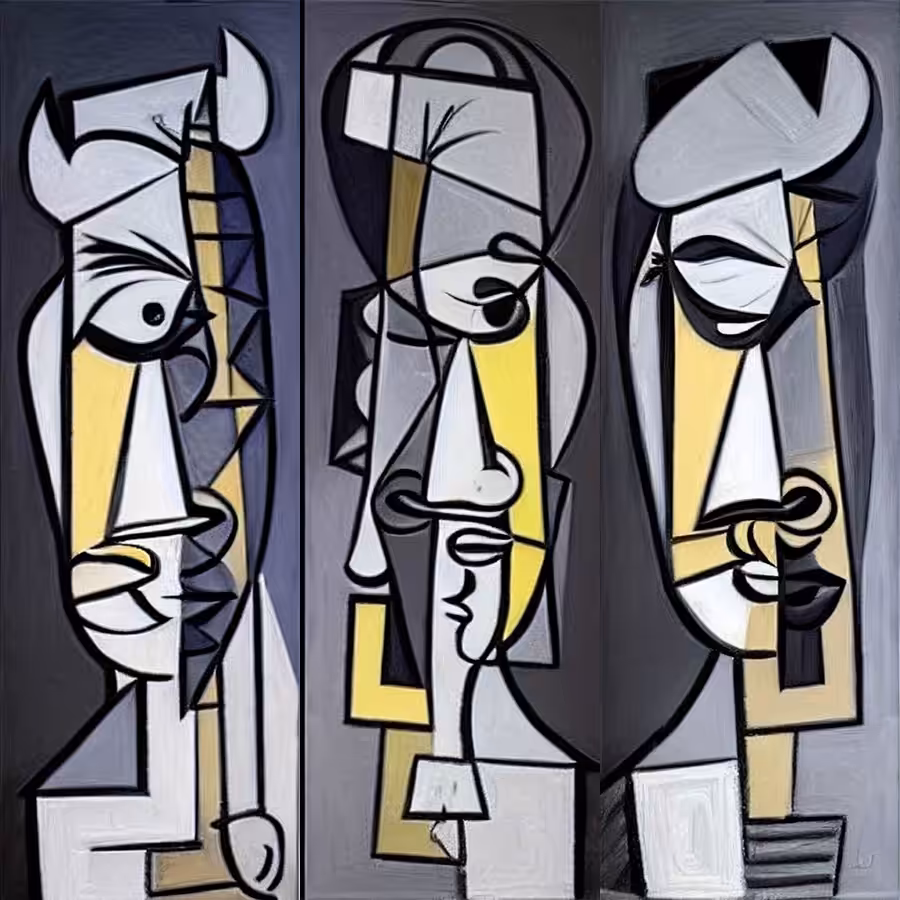 Cubism Bulls #2