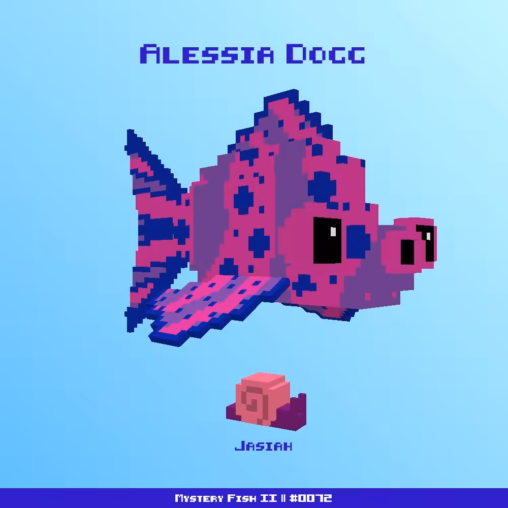 Alessia Dogg :: Mystery Fish 0072/1000 