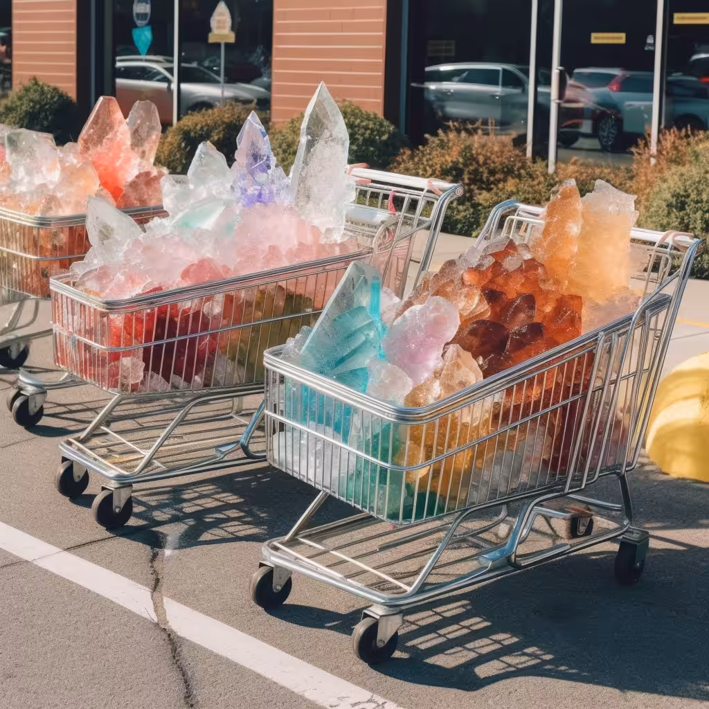 Shopping cart haul 1