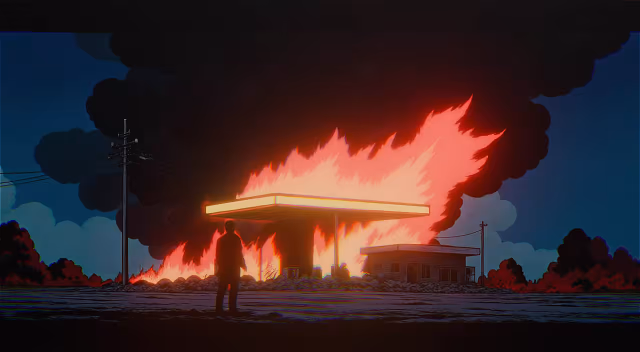 People Watching Things Burn