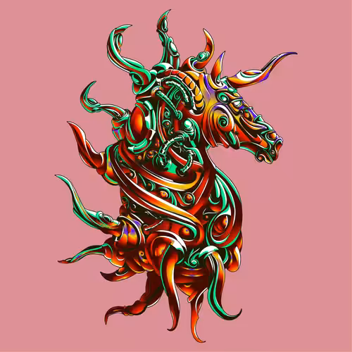 The Colorful Crypto Horse: Crypto Horse #1