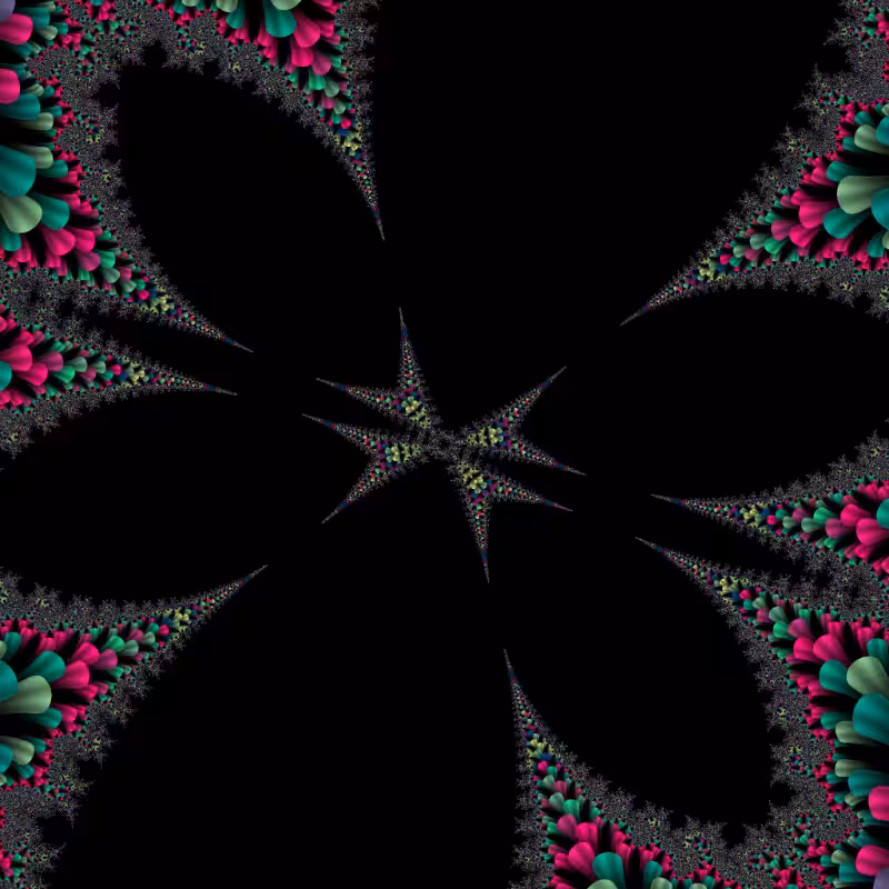 Fractal Flower #255