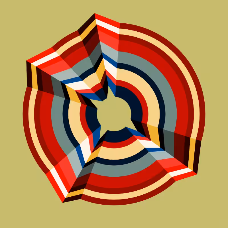 Folded Circle #4