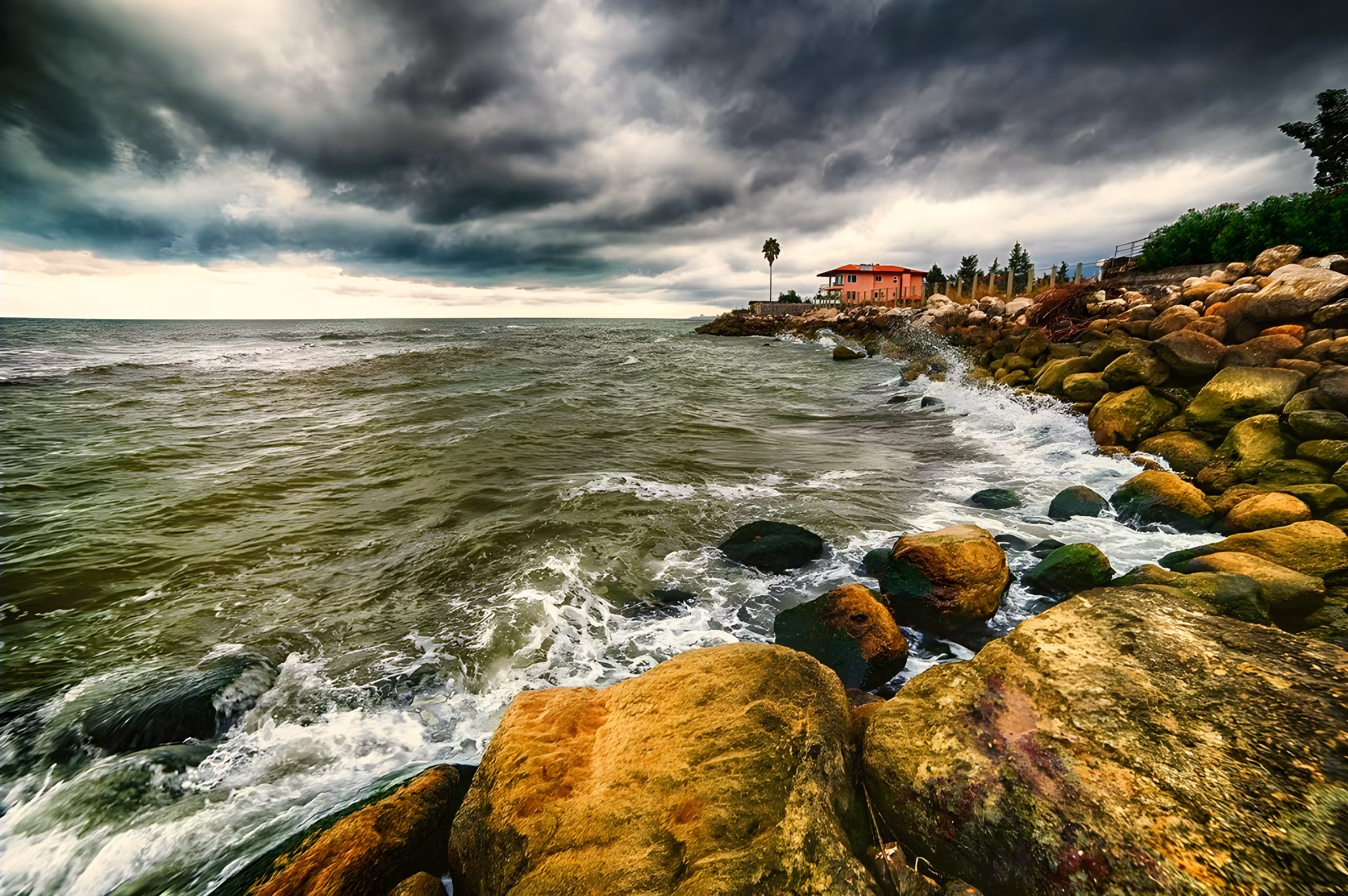 Wonderful ones: Stormy Coastline