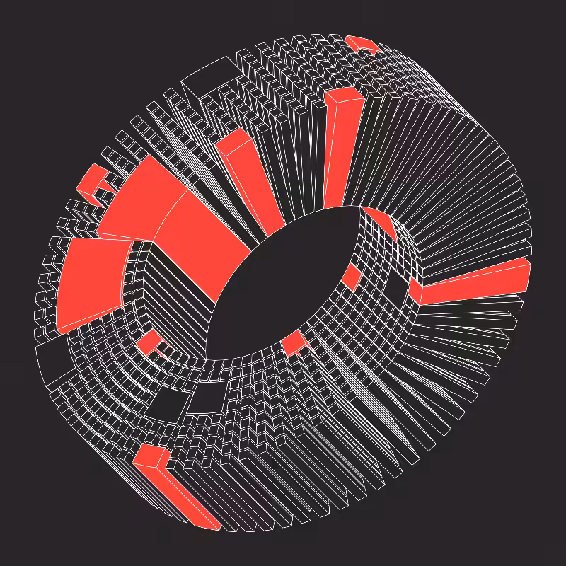Ex Mobius (Neon Red) #37