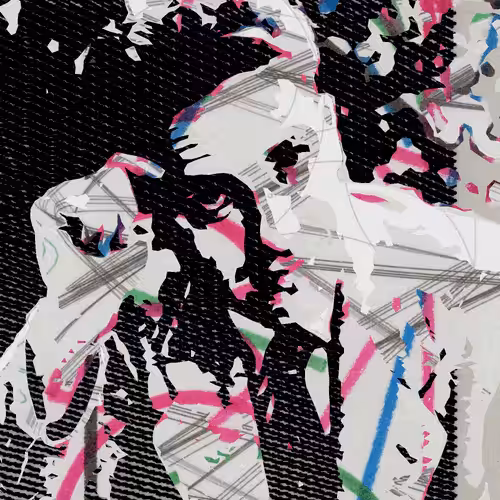 THE GENERATIVE PORTRAIT COLLECTION OF ROBERT MALLARY: Generative Portrait of Robert Mallary #1105