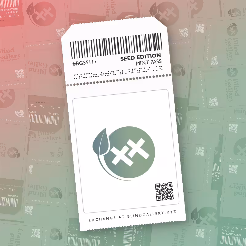 Blind Gallery Mint Pass (Seed Edition) #171