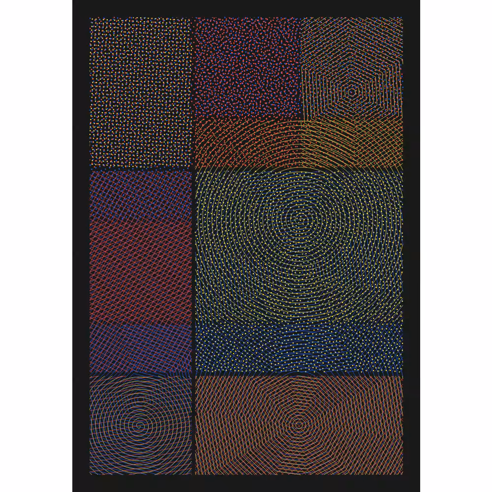 Pattern Grid Chaos  #55