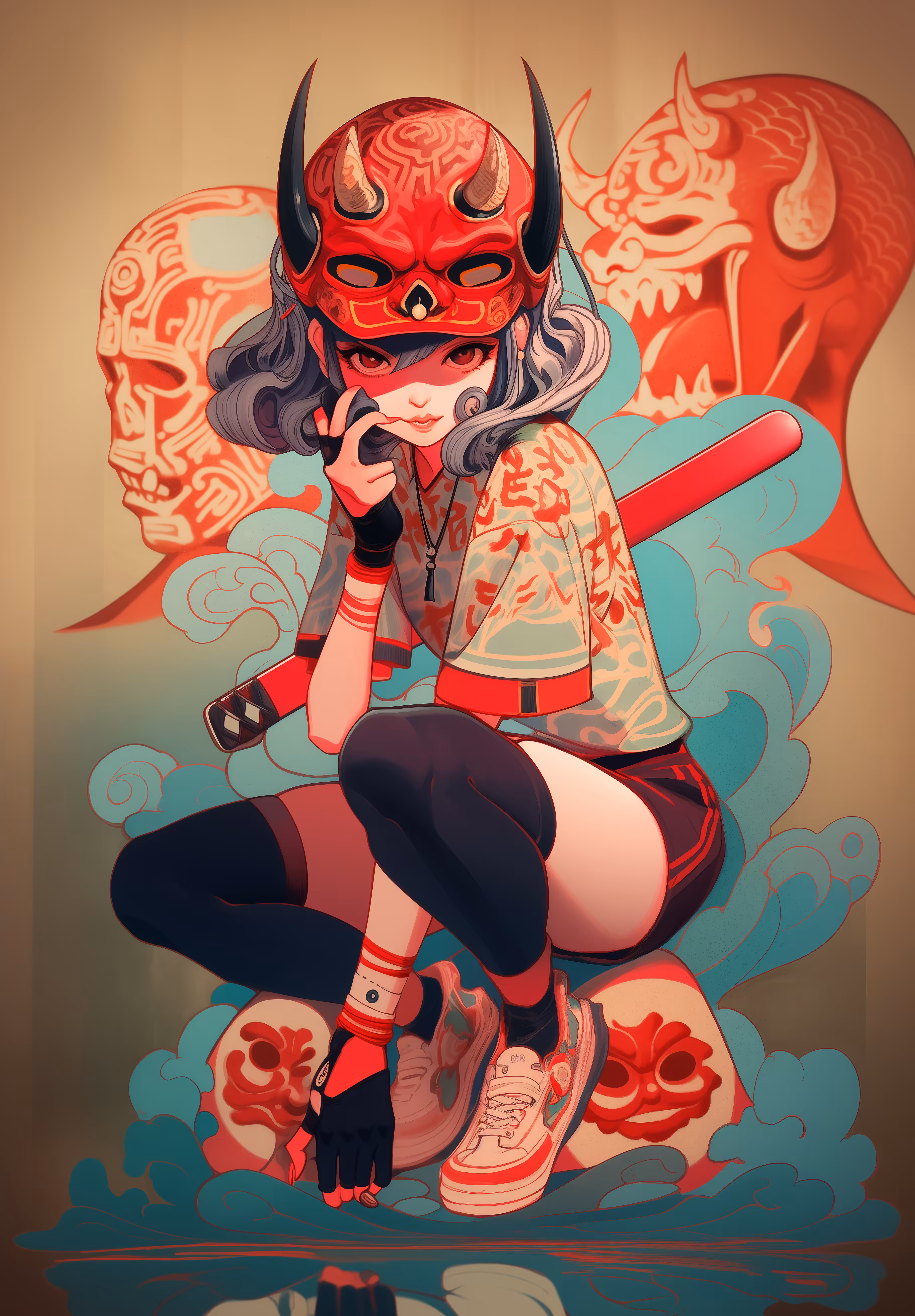 Katana Oni Girl named Tarita  #2