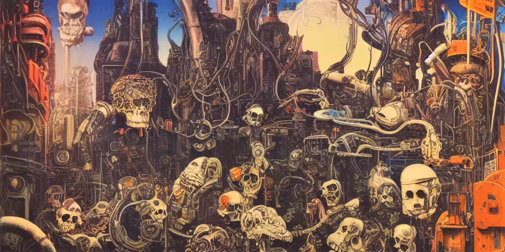 Gryphon Art Collective: The Machine Graveyard Pt.3