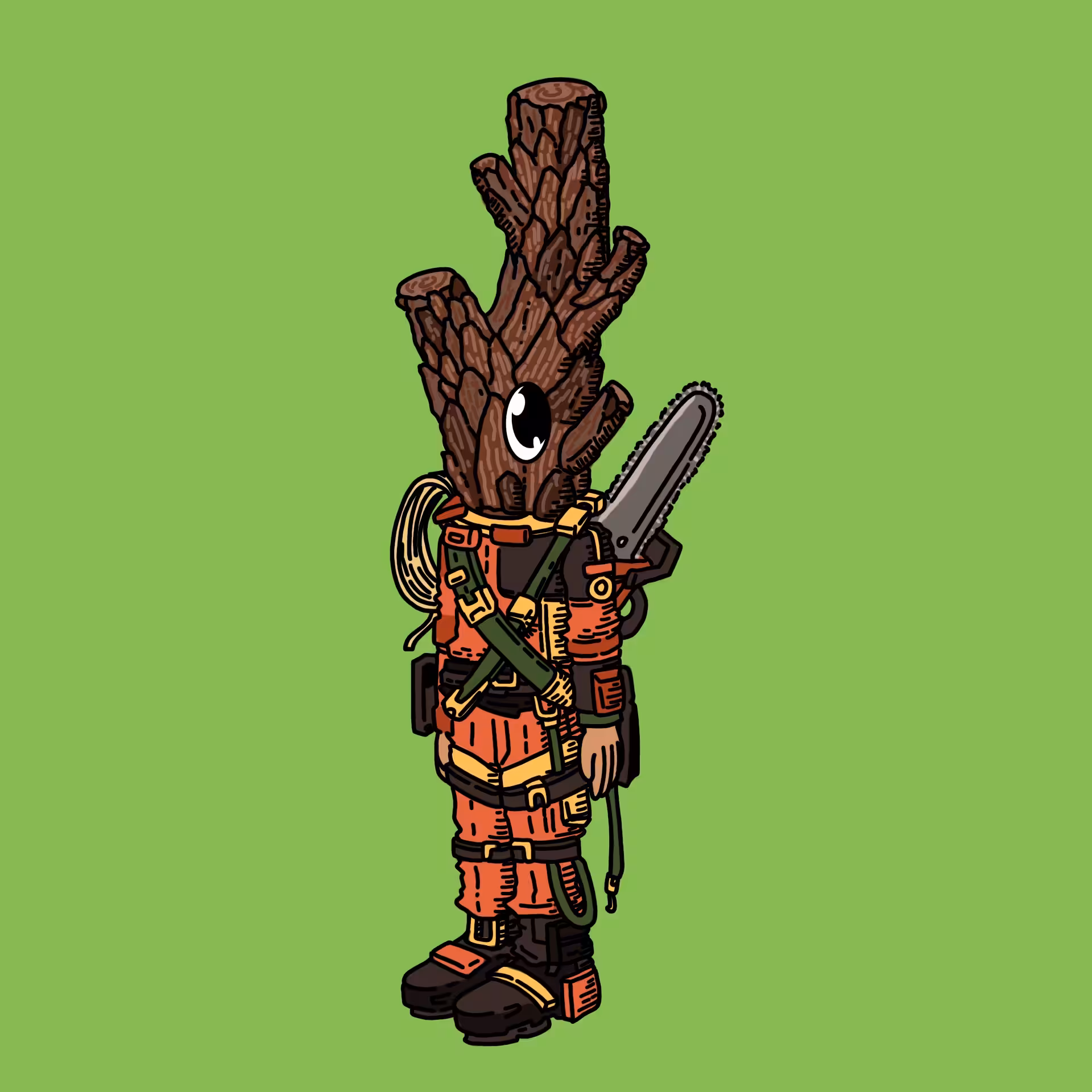 One eyed guys: Arborist OEG