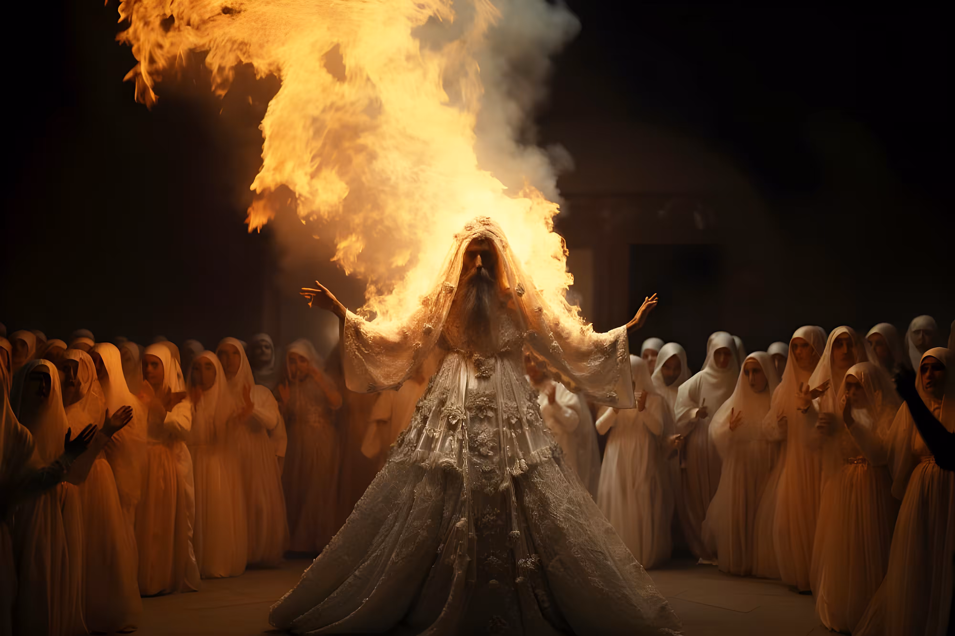 Ahura Mazda's Eternal Dance