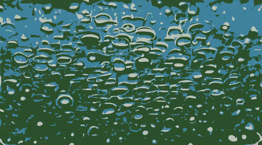 rain drops on a windshield (NFT alternate 2021)