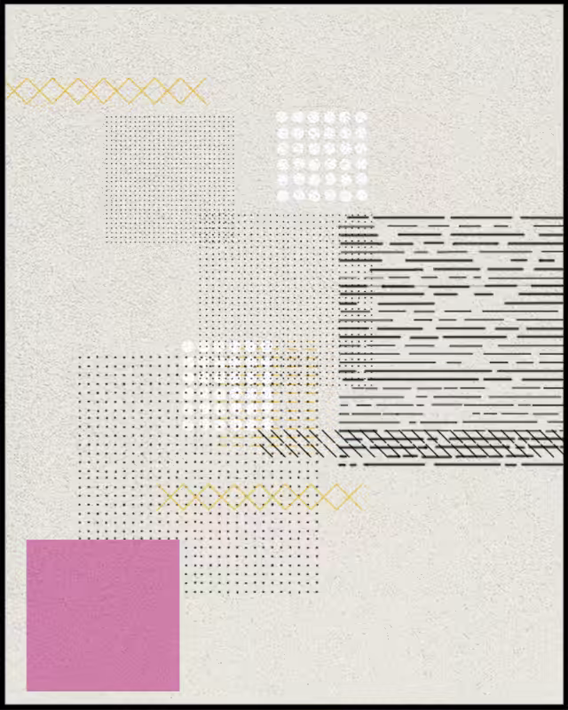 Dance of lines and shapes #21