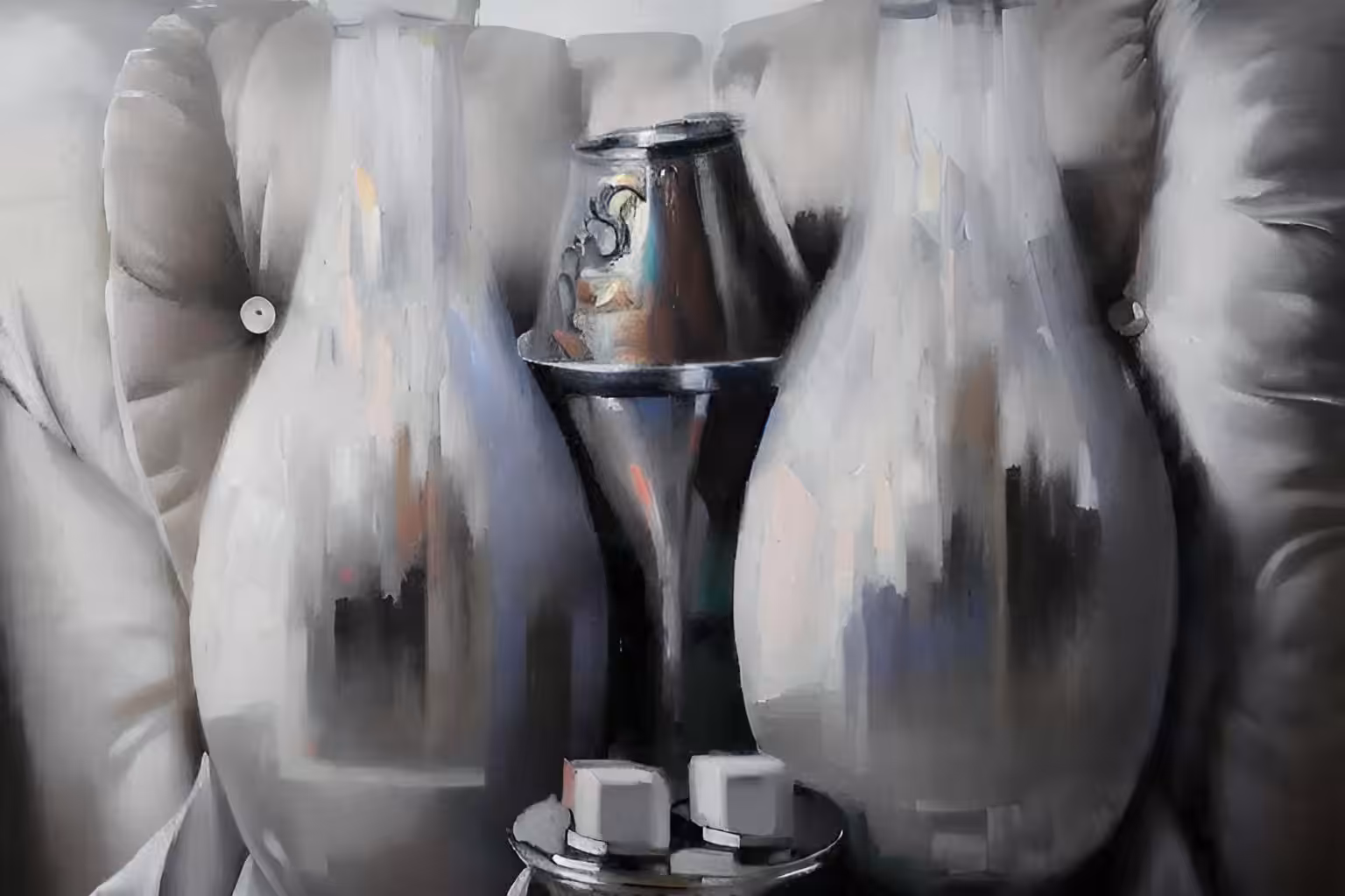 Erotic Art: Coffe with milk and sugar