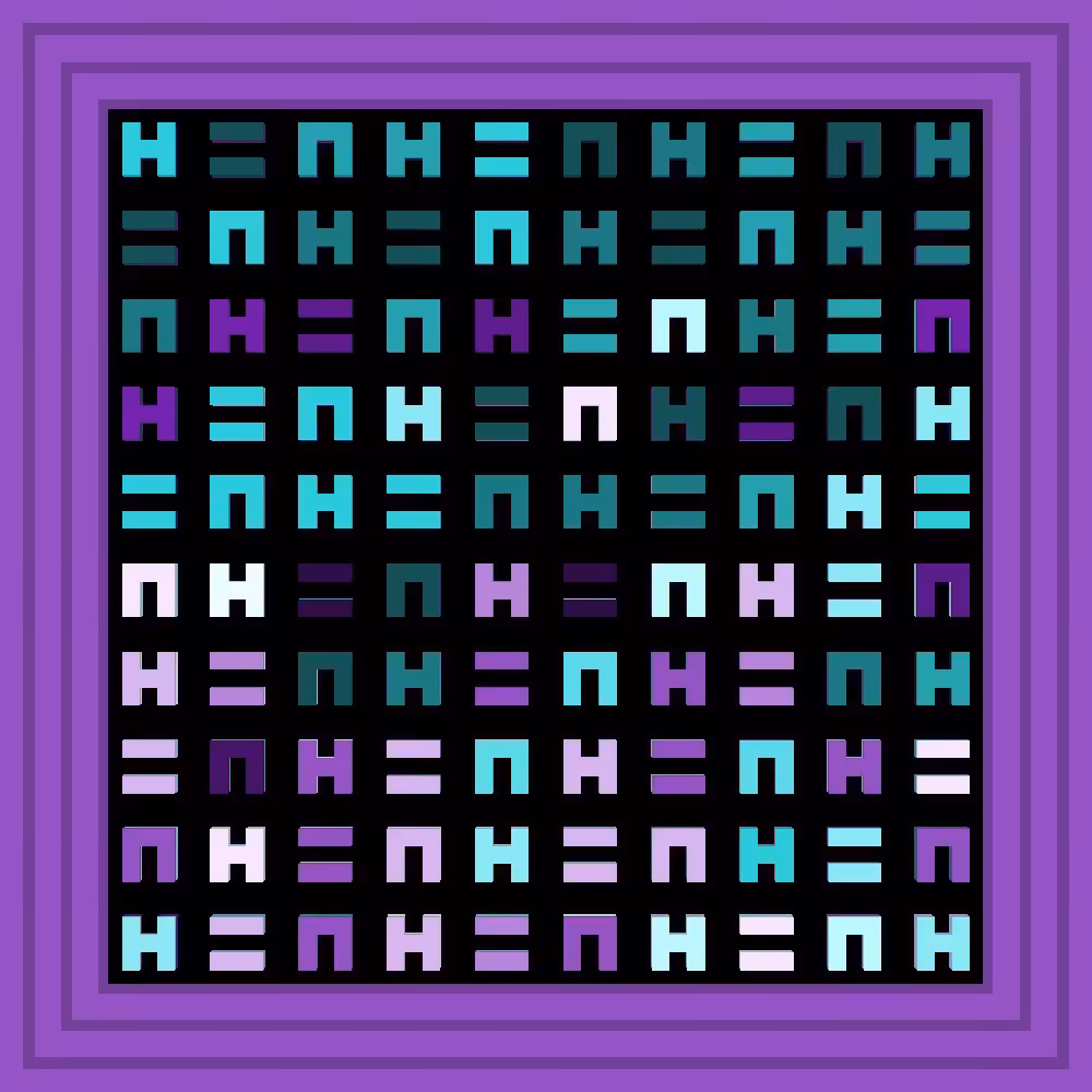 I don't knw :: Procedural Symbols (H=N) #536/1000