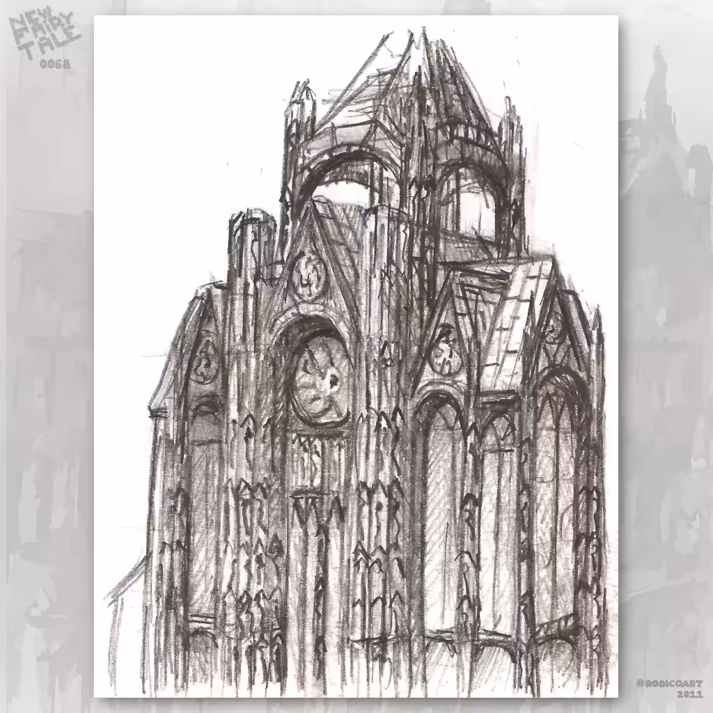 Cathedral in Sketchbook 0068