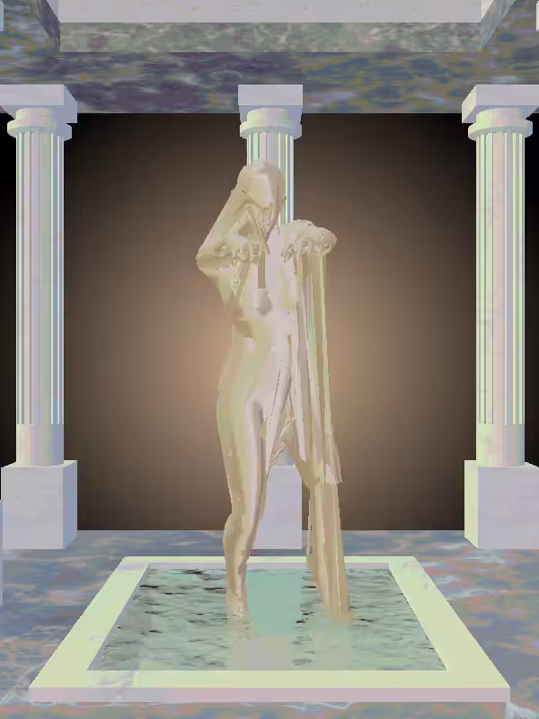 HeavenComputer: The Undying Real Gold Woman #6963