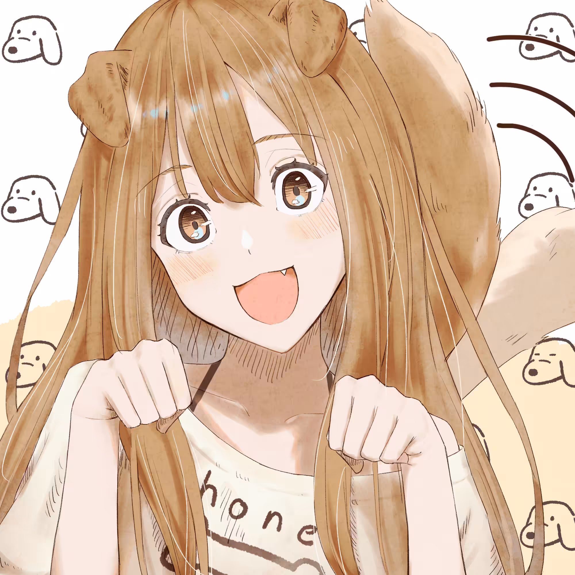 Furry003 "Cheerful dog girl"