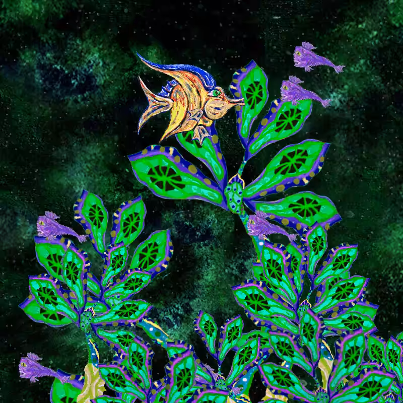 AQUARIUM #29 - THE ANGELFISH