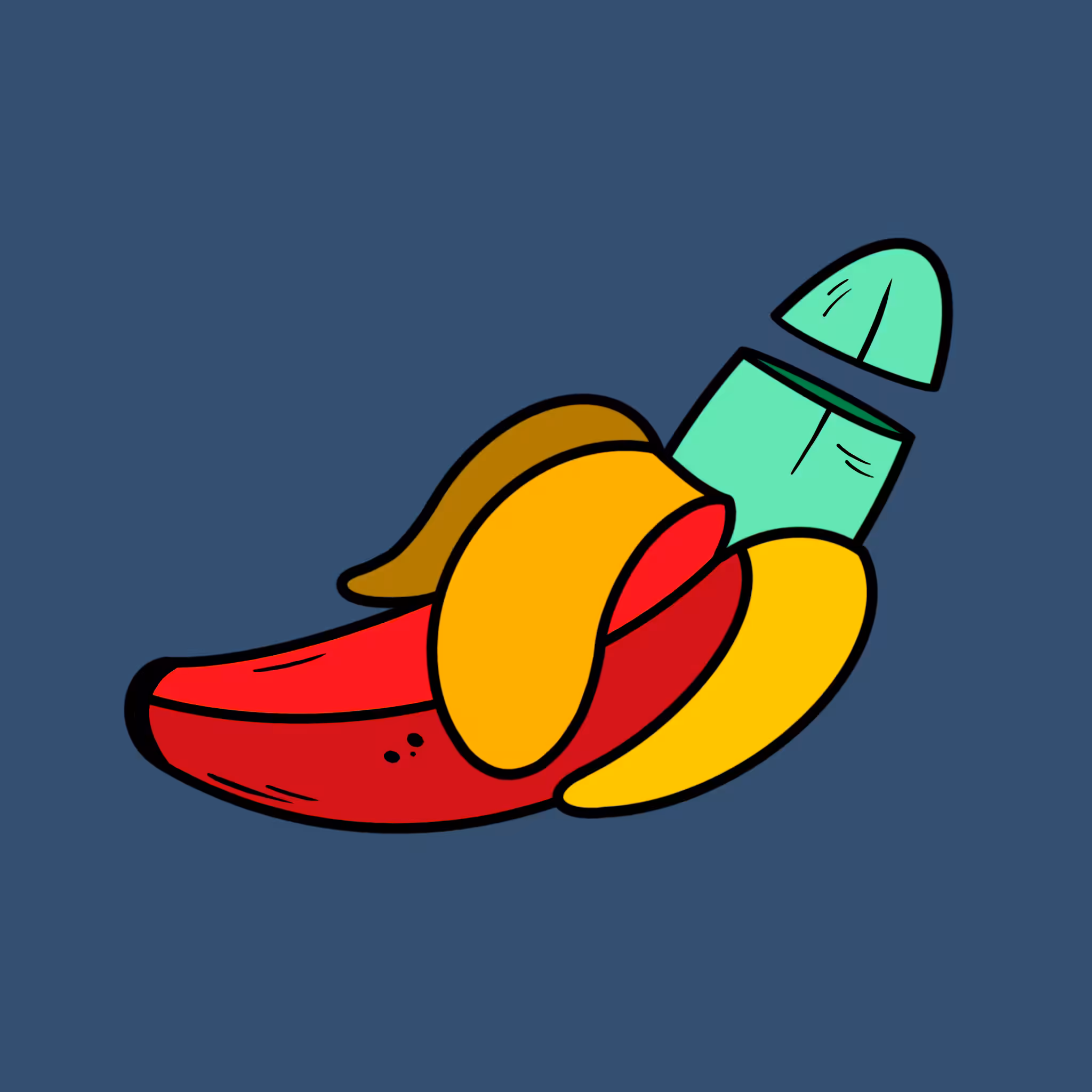 Bones and Bananas #3990
