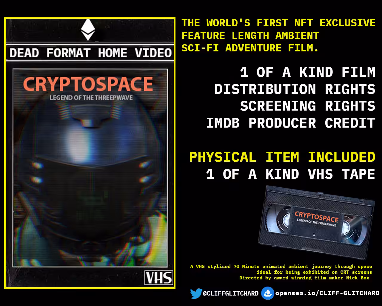CRYPTOSPACE LEGEND OF THE THREEPWAVE - FEATURE FILM