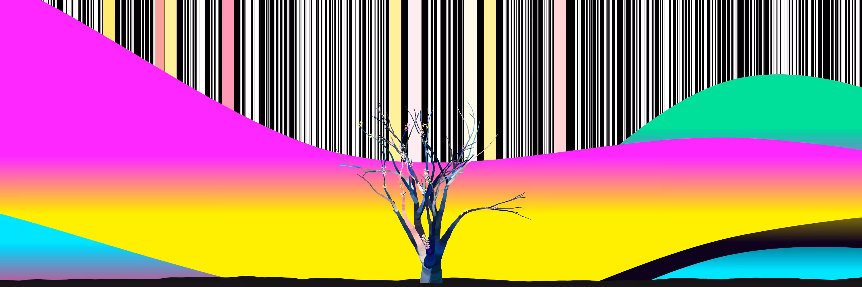 Coded Flowering Banner #012