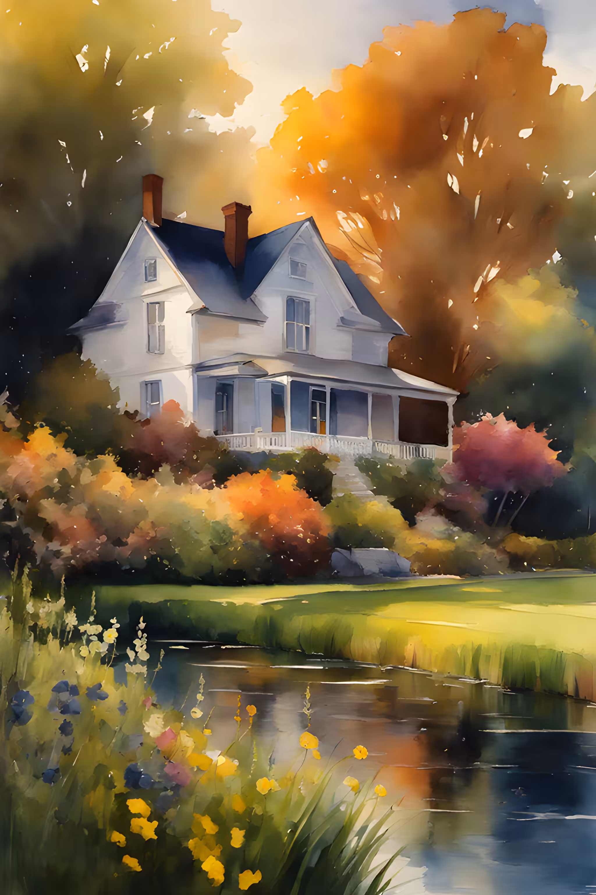 A house in the countryside