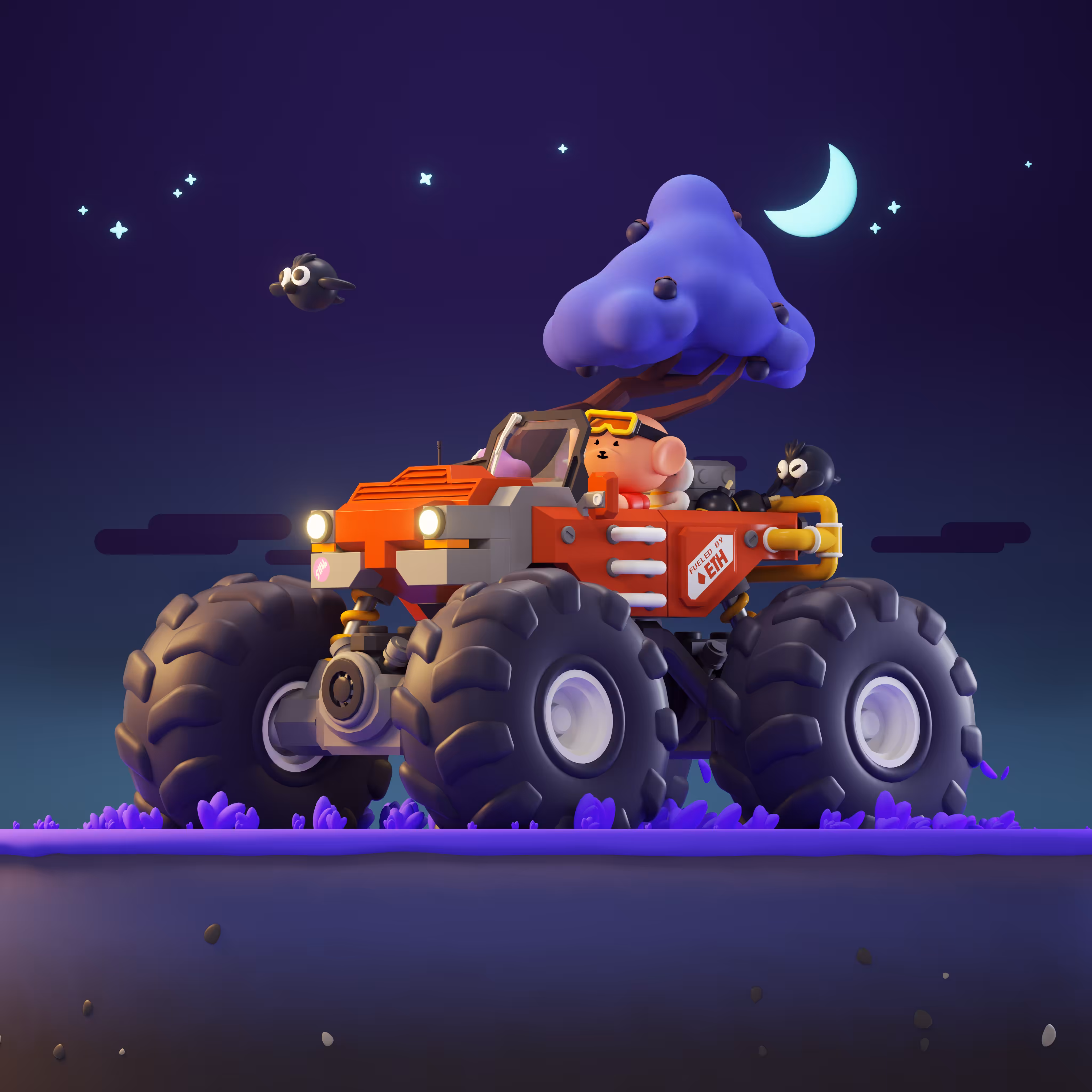 Night 💣 Ride