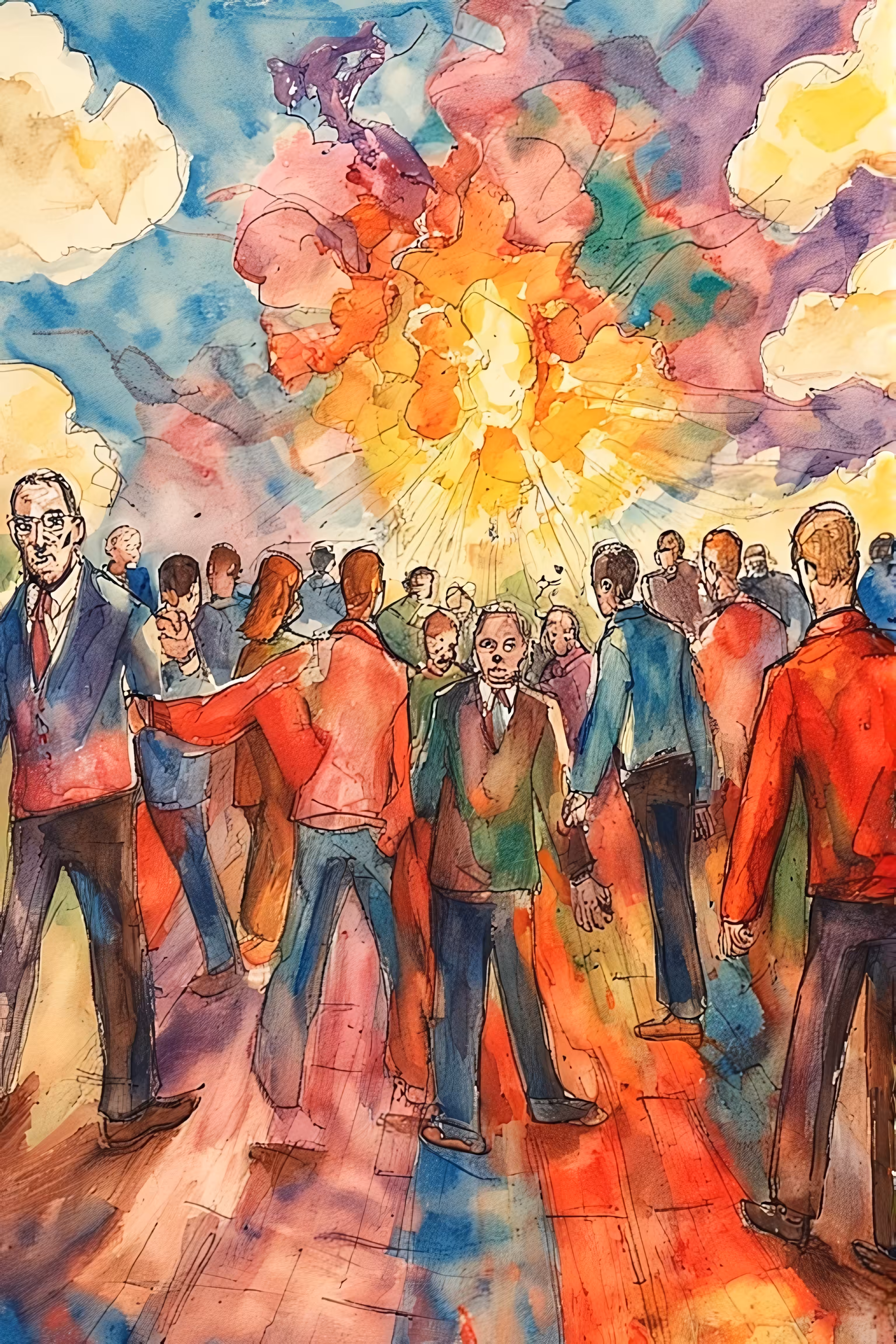 365 Brushstrokes of the Future: The Chromatic Awakening: The Silent Witness