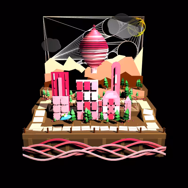 Paper Art 3D #132