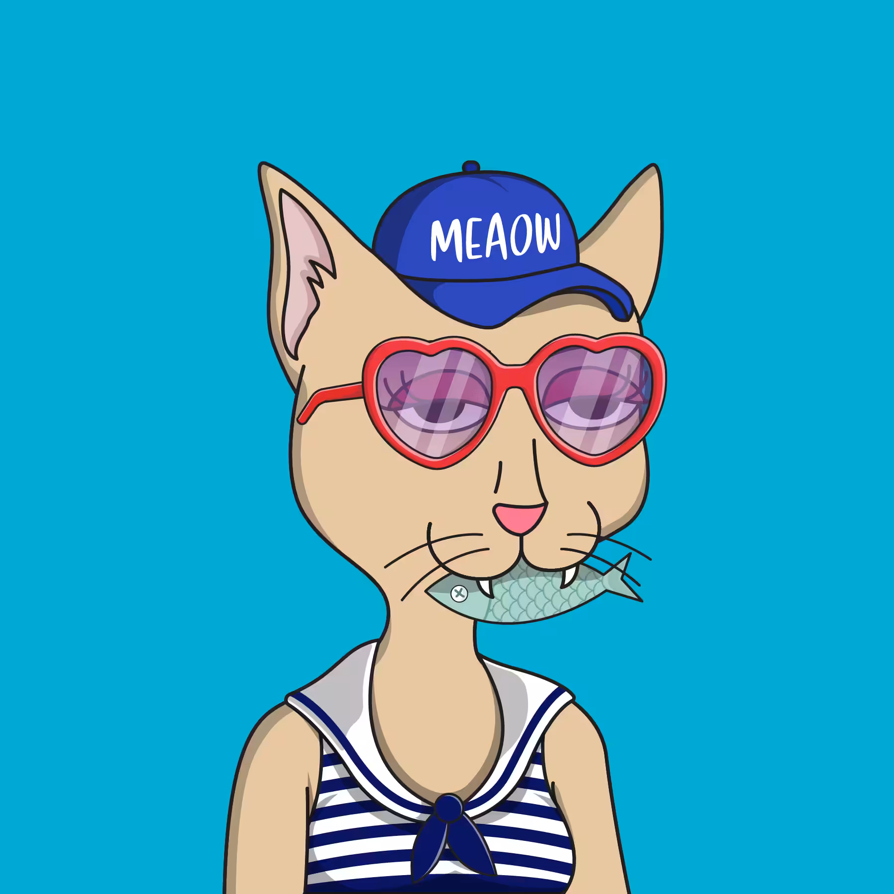 Girl Cat #142