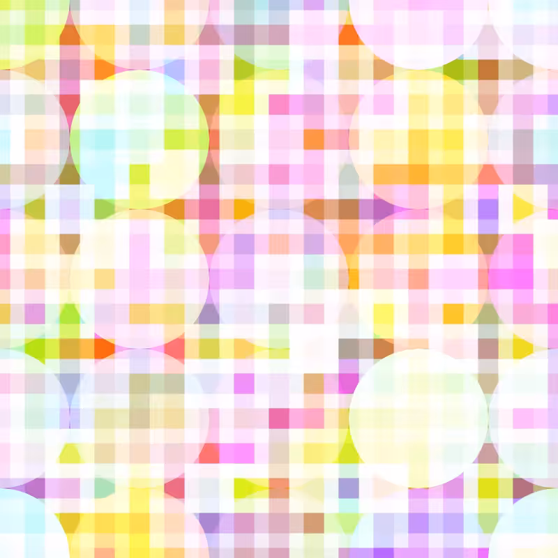 Overlapping squares and circles #17