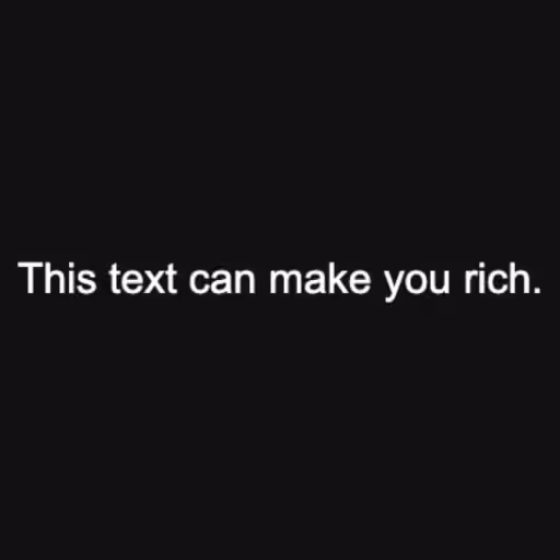 This text can make y...