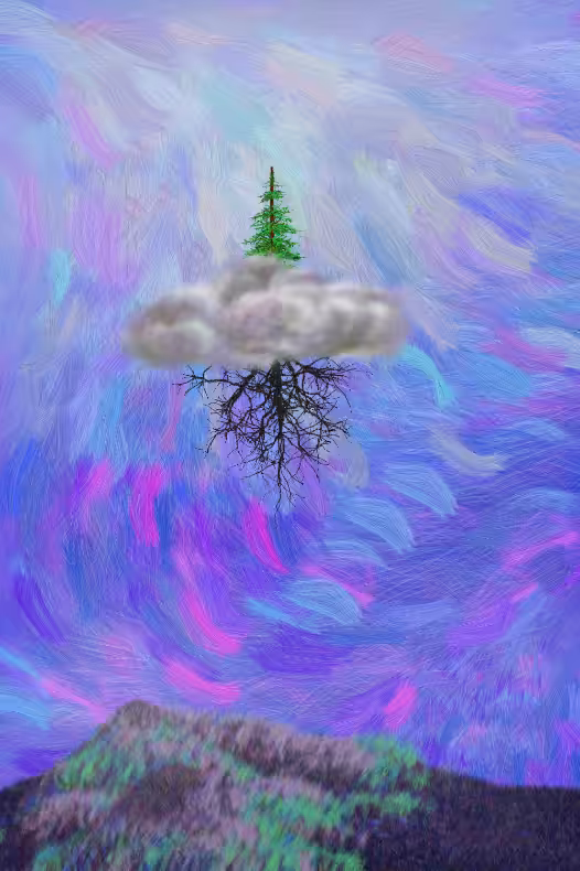Tree and Cloud #98