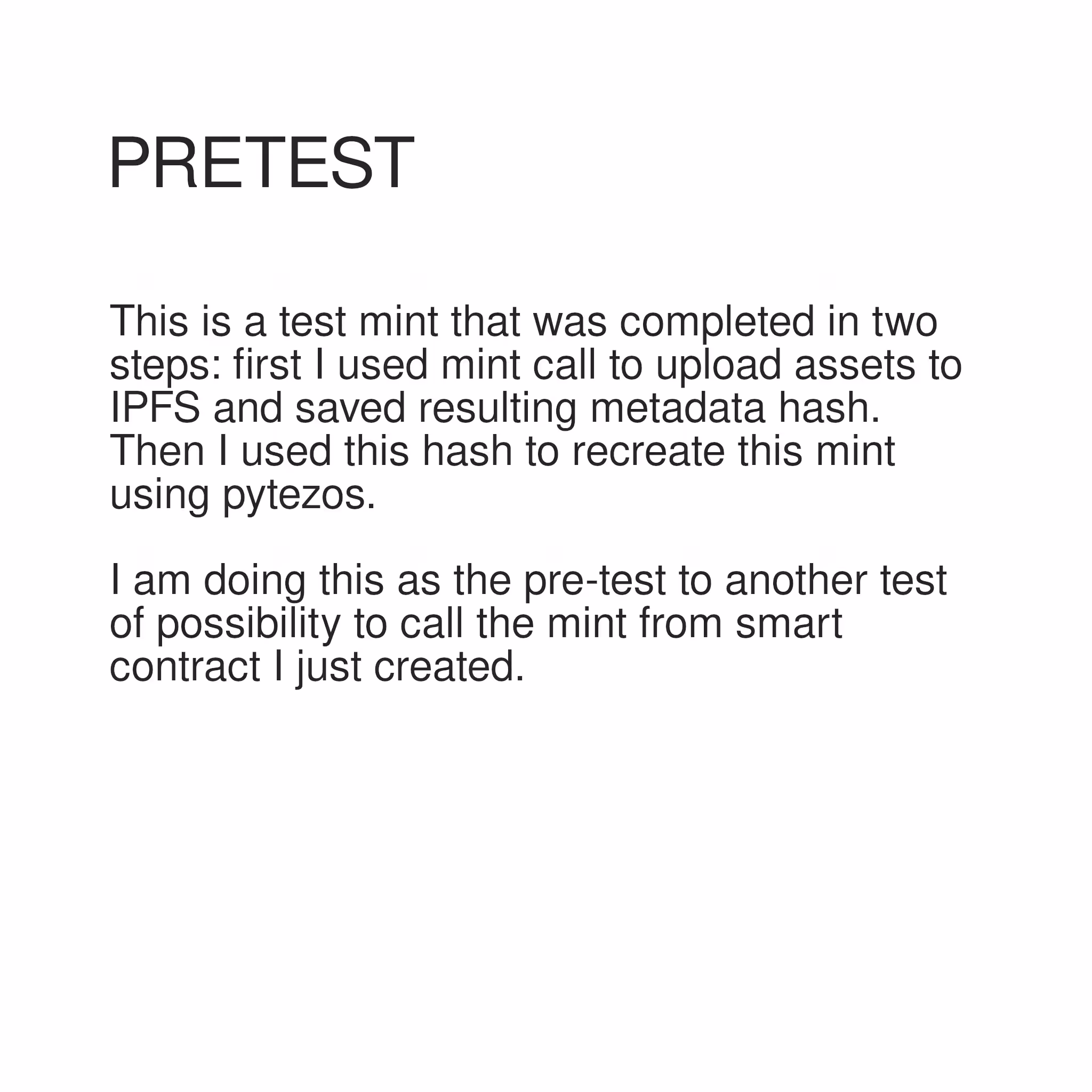 PRETEST