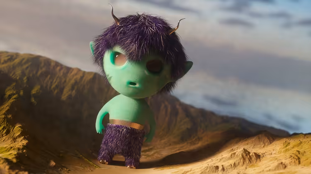 Strange little monster #1