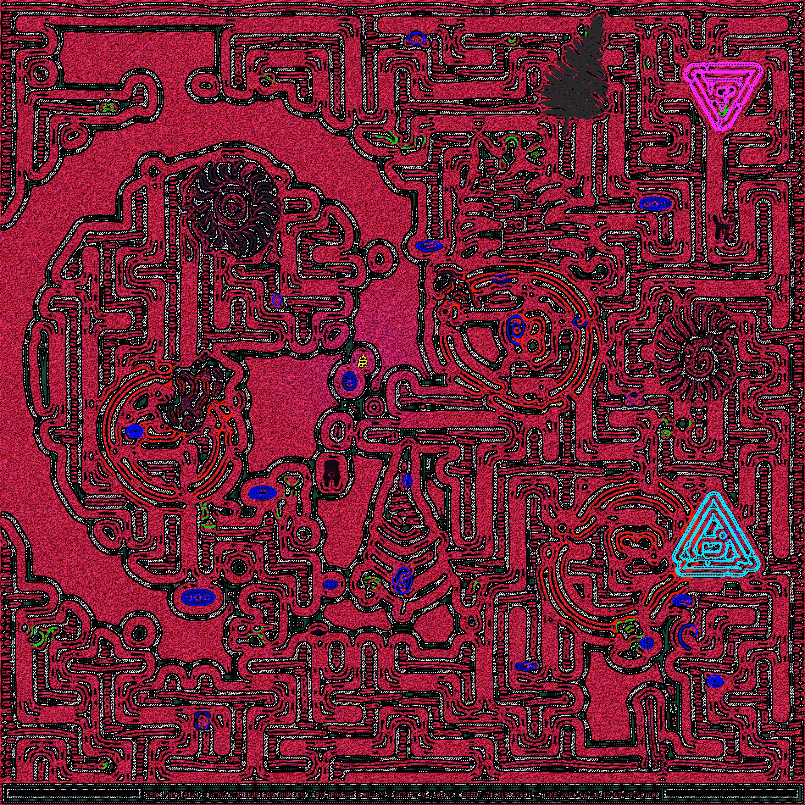 CRAWL 124_STALACTITEMUSHROOMTHUNDER_CRAWL_MAP_BY_TRAVESS_SMALLEY_SEED_1719418059691_PYTHON_V_3_12_3_SCRIPT_V_1_0_DATE_2024-06-26_12-07-39-691600.png