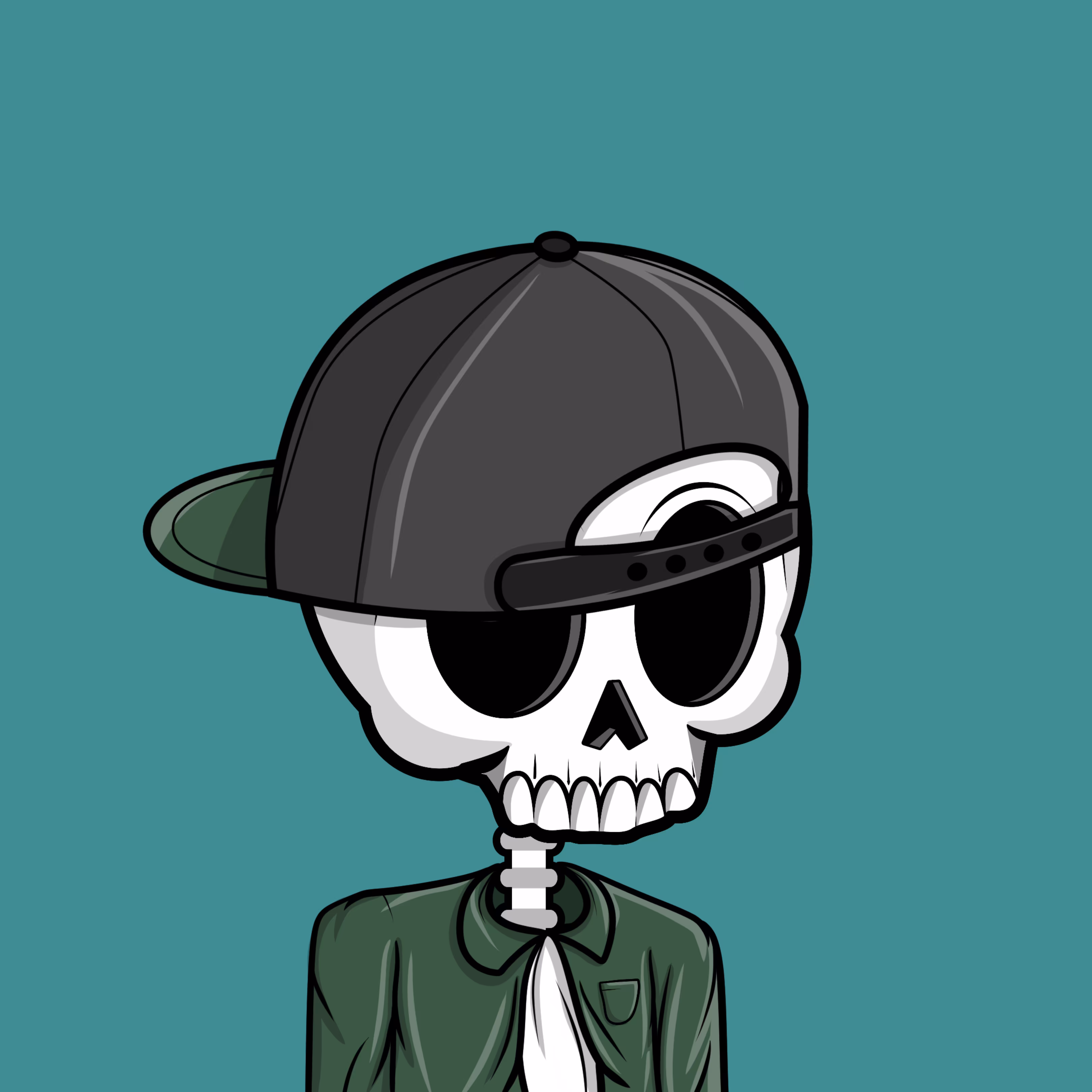 Edgar The Skeleton -  Grove Gang #276