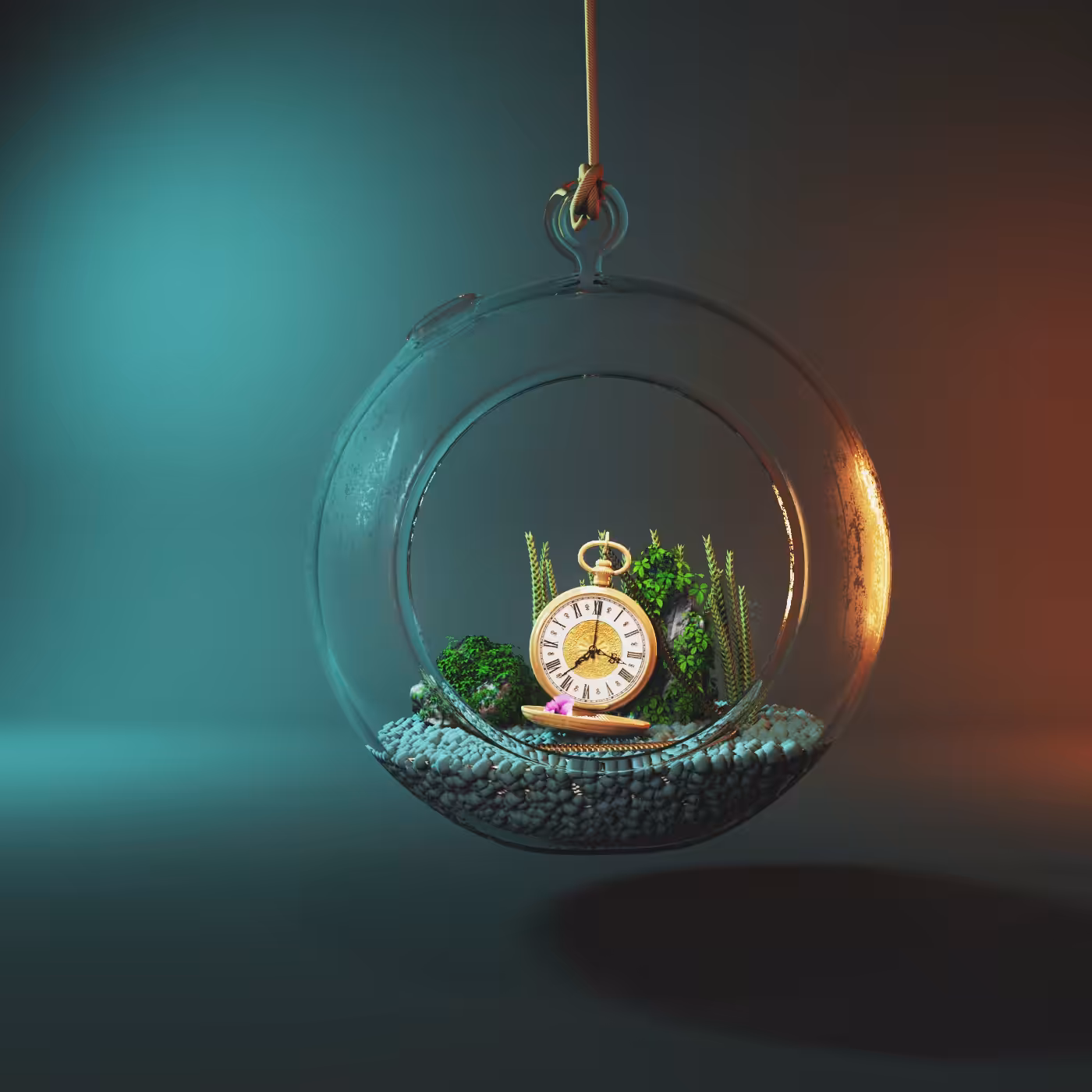 Terrarium Clock