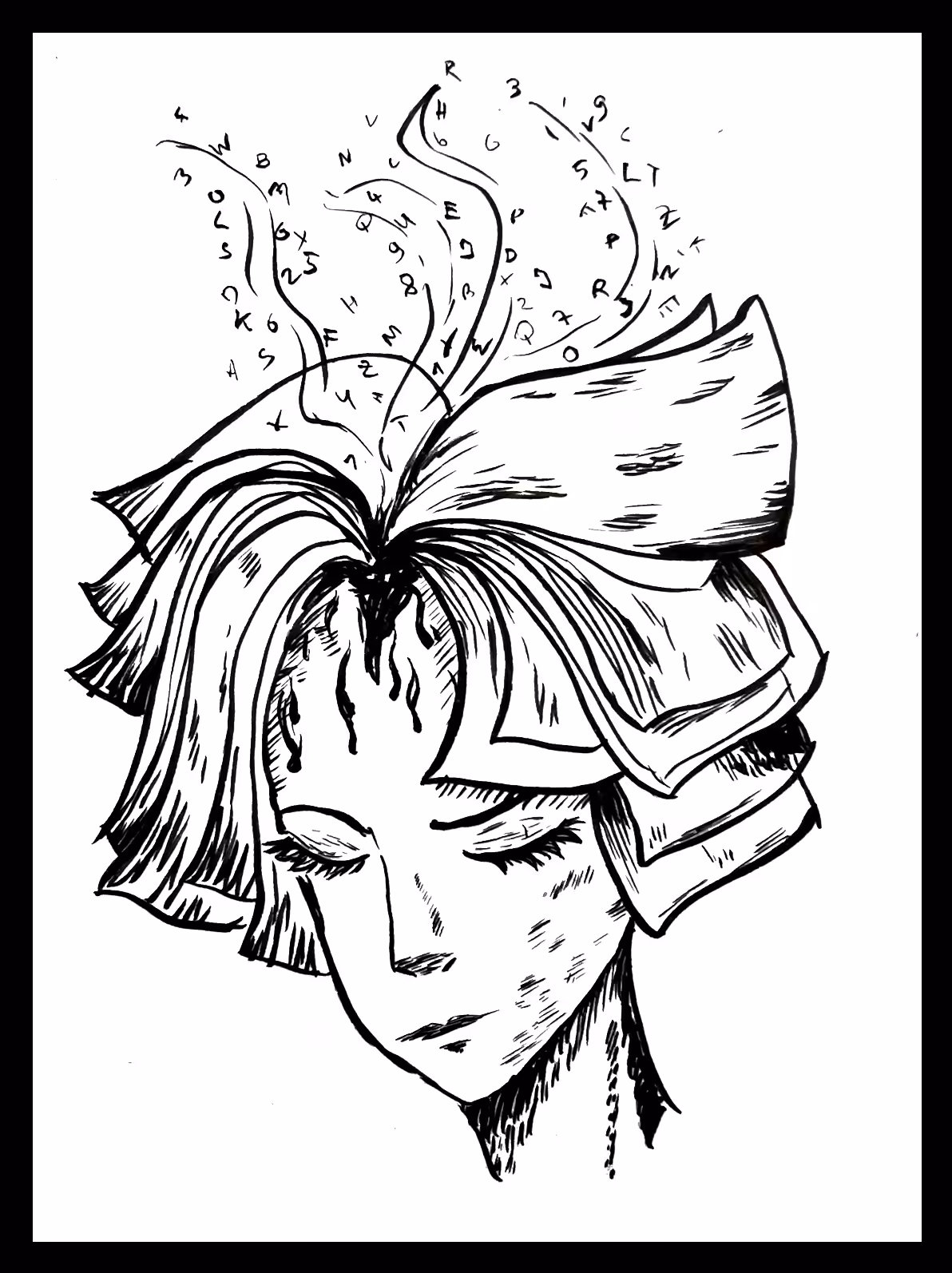 Inktober 2021 Day 19: Book