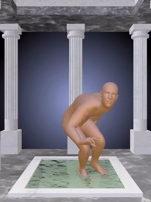 HeavenComputer: The Sneaky Metallic Brick Man #1454