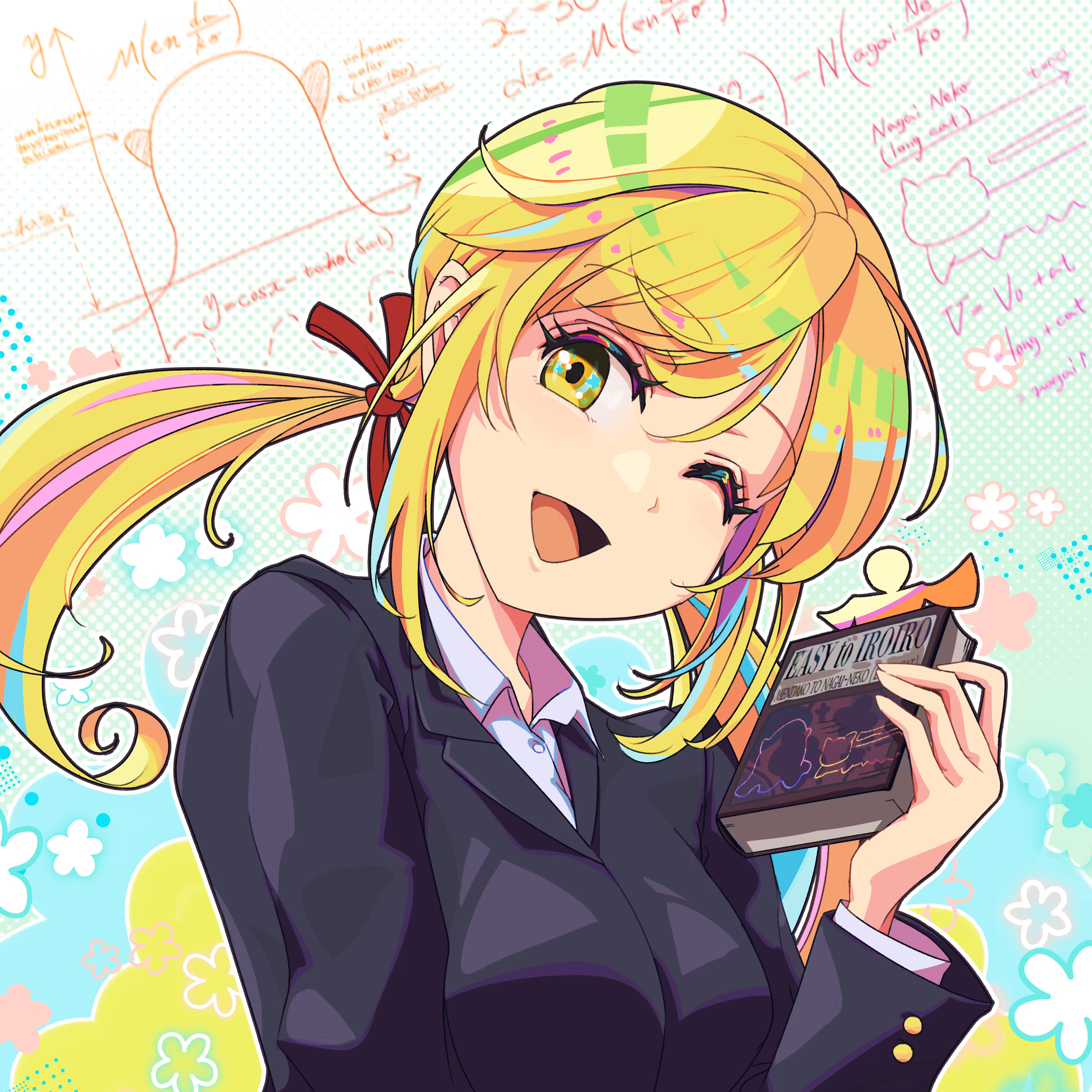 Fan art & collaboration: Miyako in "iroiro at home" style