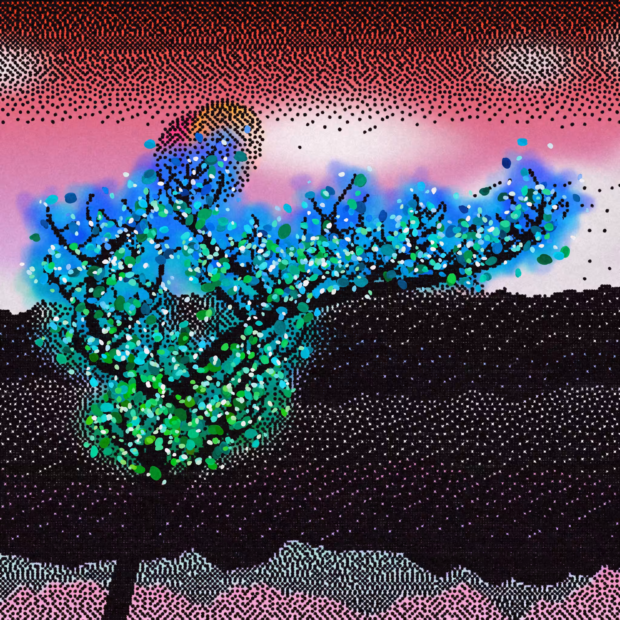 Dithered Branches #247